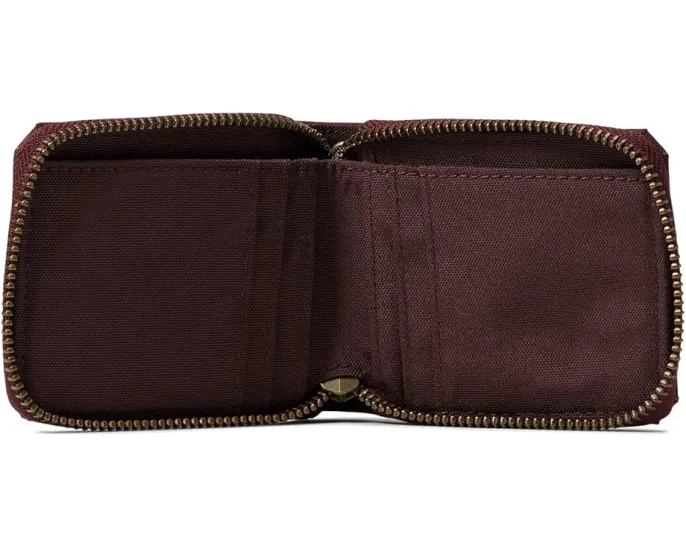 Carhartt нейлоновый кошелек на молнии Nylon Duck с отделением для карт