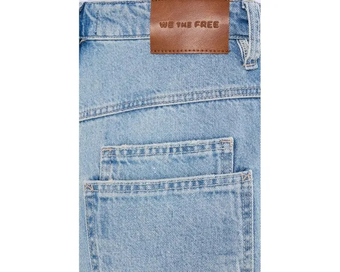 Free People We The Free Minimalist Moxie Barrel Jeans джинсы бочонок