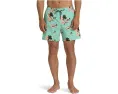 Пляжные шорты Billabong Lineup LB с тропическим принтом и завязками