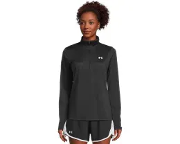 Under Armour футболка Tech 1/2 Zip Solid с воротником и длинными рукавами