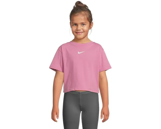 Детская футболка Nike Kids Femme Sport с укороченным кроем