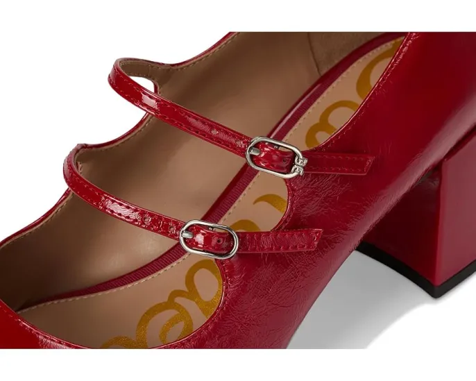 Босоножки на каблуке Sam Edelman Sarah с квадратным носком и двумя ремешками