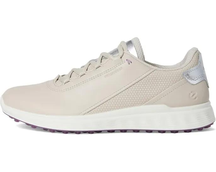 Водонепроницаемые гольф-ботинки ECCO S Casual Lace с металлическими акцентами и технологией X-TENSA