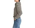 Куртка Madewell Half Zip в полоску