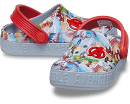 Кроксы Crocs Avengers Off Court Clogs для малышей с тематическим дизайном