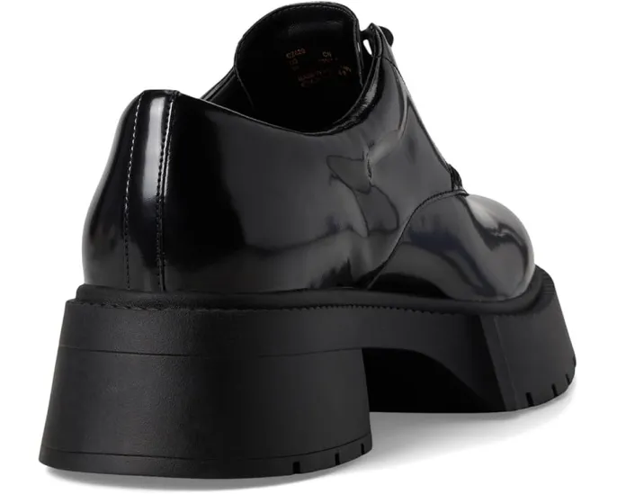 Туфли Lyla Platform Derby от COACH на платформе с кожаным верхом и шнуровкой