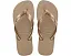 Шлепанцы Havaianas Top Tiras с металлическим отливом