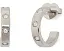 Серьги-конго Kate Spade New York Huggie со стразами