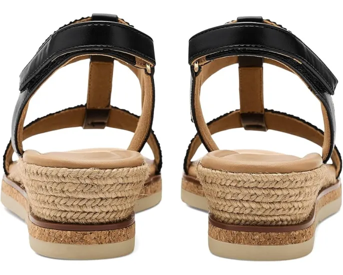 Сандалии Easy Spirit Selene на танкетке с ремешком на щиколотке