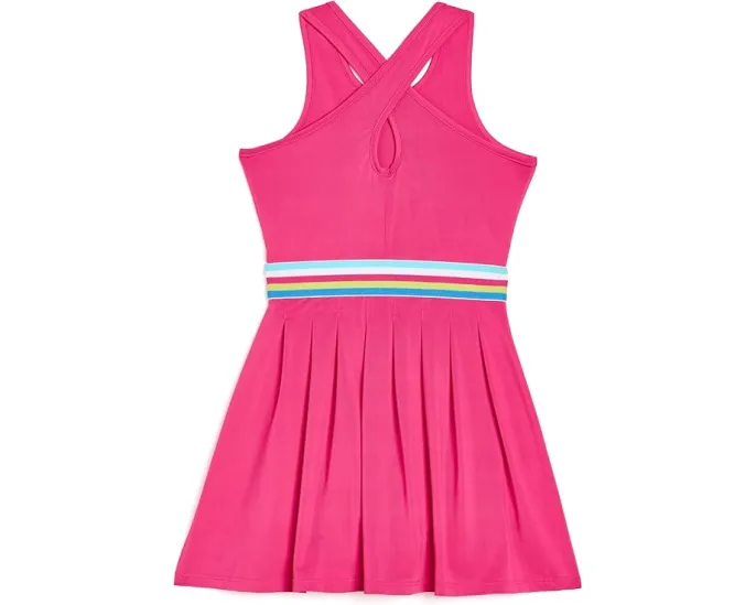 Платье Hatley Active с встроенными шортами и плиссированной юбкой