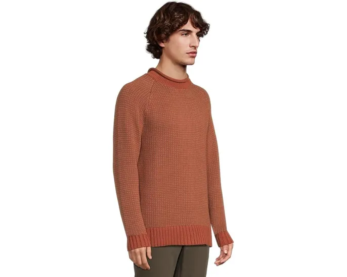 Свитер Signature из органического хлопка с воротником-стойкой и узором Fair Isle от L.L.Bean