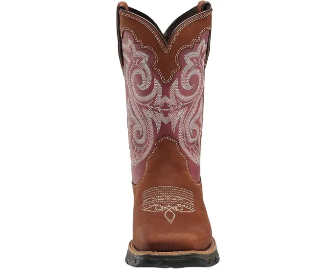 Ковбойские сапоги Durango Lady Rebel 10 дюймов с квадратным носком