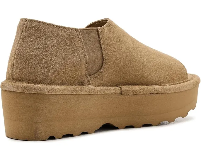 Бренд Bearpaw сандалии Sail на платформе с замшевым верхом