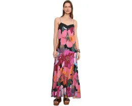 Макси-платье Bloomspell Free People с романтичным кружевом