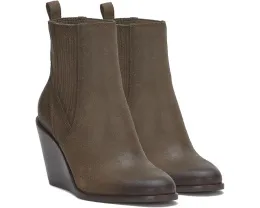 Ботильоны Lucky Brand Wilano на платформе из замши с широким голенищем