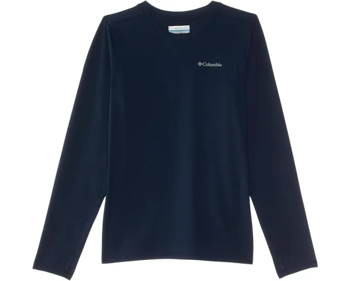 Футболка Columbia Chill River с длинным рукавом для детей из эластичной ткани