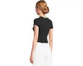 Free People футболка Protagonist с эффектом потертости