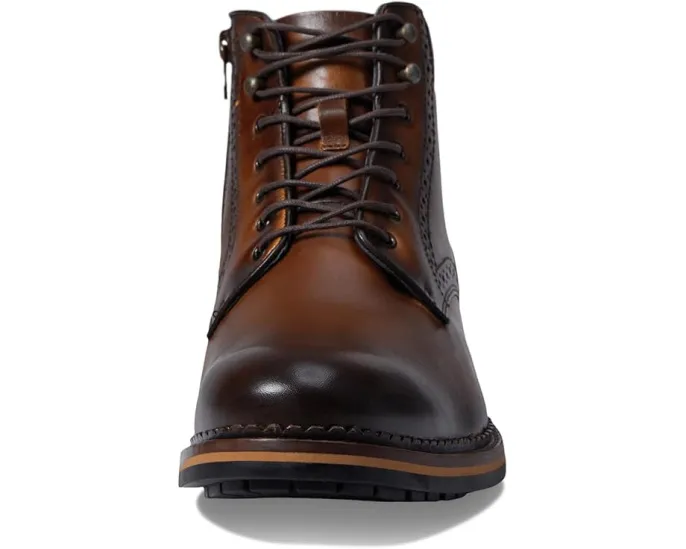 Johnston & Murphy ботинки Connelly Plain Toe с кожаным верхом и боковой молнией