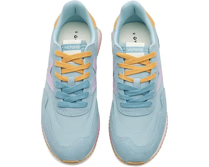 Кроссовки Victoria Cosmos из замши с двойной шнуровкой