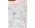 Комплект футболки и брюк All American Tee Pants Set HONEYDEW с листовым принтом