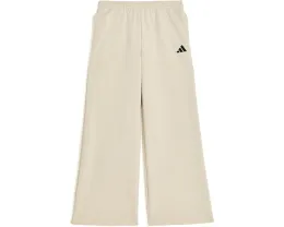 adidas Штаны для детей на эластичном поясе из флиса с широкими штанинами