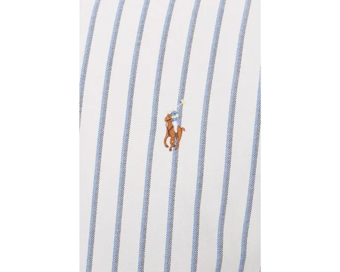 Polo Ralph Lauren Рубашка Custom Fit Striped Oxford в полоску