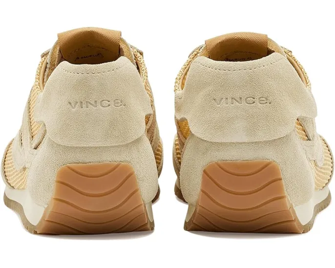 Кроссовки Vince Oasis Runner Raffia-W на шнуровке с текстурой рафии