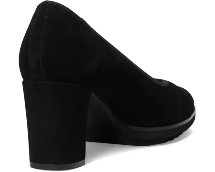 Туфли-лодочки Vaneli Dazzle на устойчивом каблуке из замши