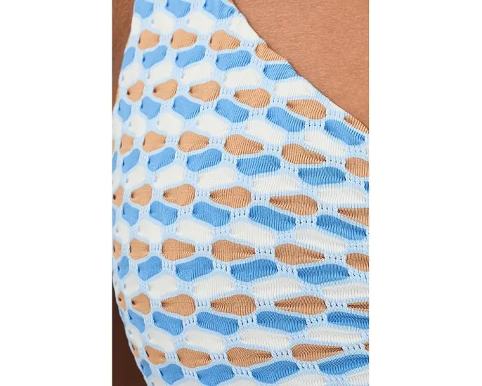 Топ Seafolly Mala Ring Front с кольцом спереди и регулируемыми бретелями