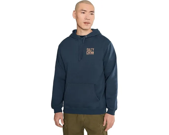 Толстовка Salty Crew Tried And True Fleece с капюшоном и карманом-кенгуру
