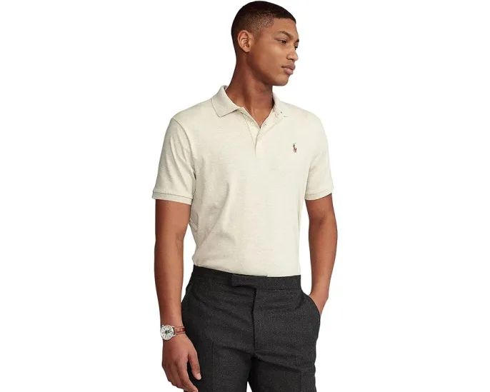 Классическая поло Polo Ralph Lauren из мягкого хлопка с вышитым логотипом