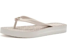 MICHAEL Michael Kors шлепанцы Posie с тонким клином и фирменным шармом