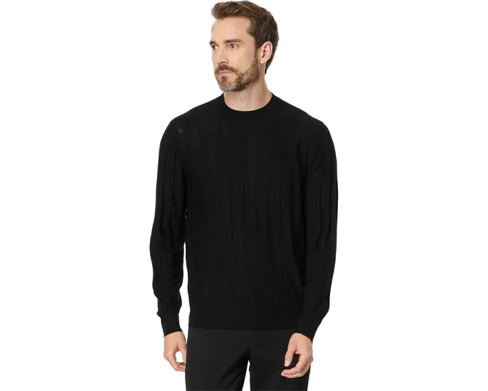 Свитер Armani Exchange Wool Mix Textured из смеси шерсти