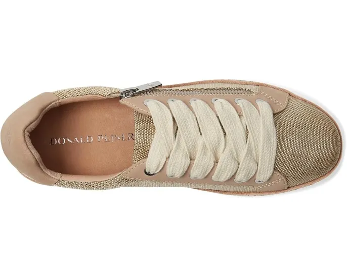 Кроссовки Donald Pliner Dew из мягкой кожи и рафии на платформе с памятью формы