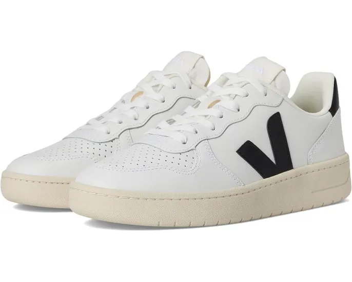 Кроссовки VEJA V-10 Prime из бычьей кожи с Уругвая на шнуровке