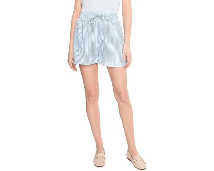 Шорты пляжные Seafolly Beach Club с кулиской из мягкого льна и вискозы