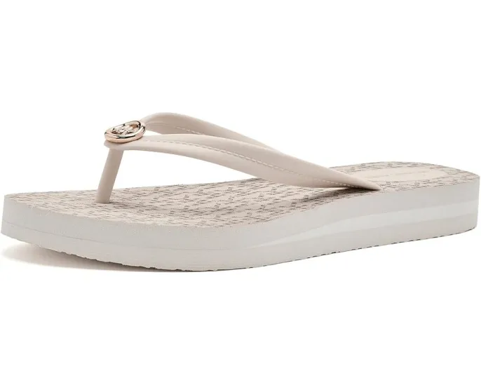 MICHAEL Michael Kors шлепанцы Posie с тонким клином и фирменным шармом