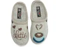 Тапочки Haflinger Latte из вареной шерсти с терморегуляцией