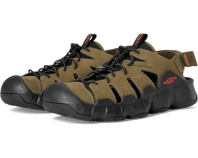 KEEN Сандалии Hyperport Fisherman Leather из кожи с быстрой шнуровкой