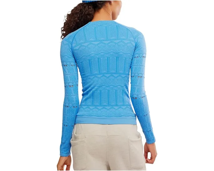 High Road Long Sleeve Layer от FP Movement приталенный слой с длинным рукавом и деталями в виде ажура