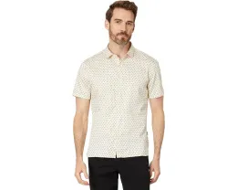 Рубашка John Varvatos Sean с цветочным принтом