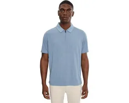 Поло Johnston & Murphy Finn Ribbed Zip на молнии с ребристым эффектом