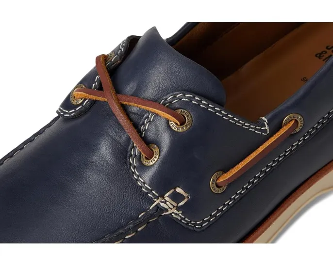 Johnston & Murphy Monaco 2-Eye Boat Shoe мокасины из мягкой кожи с рафией