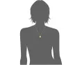 Кулон с инициалом Kate Spade New York на цепочке из позолоченного металла