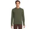 Свитер Barbour Essential Patch из чистой шерсти мериноса с кожаными заплатками