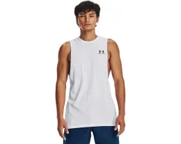 Мужской майка Under Armour Left Chest Cutoff с усиленной подвижностью