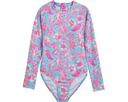 Детский лонгслив для плавания Snapper Rock Tropical Glow с защитой UPF 50+