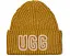 Шапка UGG Chunky Crafted Rib с крупной резинкой и контрастным логотипом