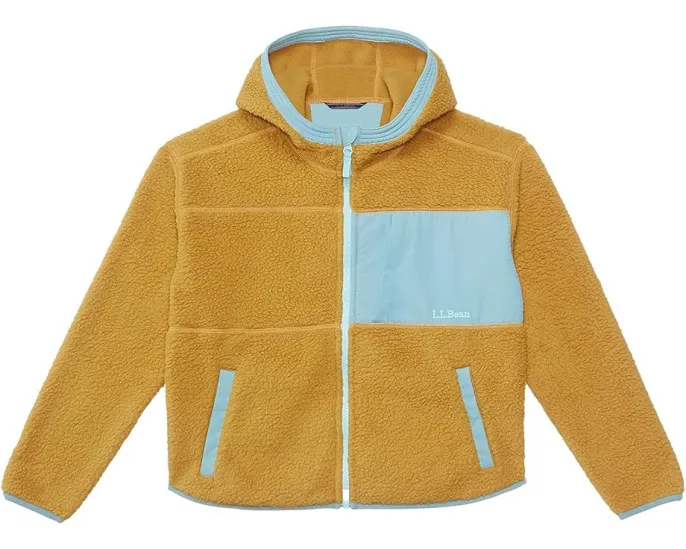L.L.Bean Детская флисовая куртка Alpine Fleece Jacket с капюшоном