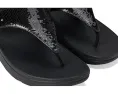 Блестящие сандалии FitFlop Lulu с микровобблбордом и стразами